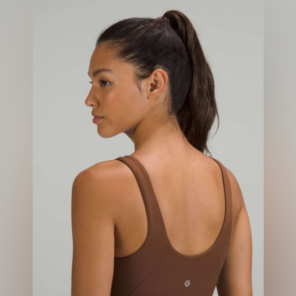 EUC 🍋 Lululemon Align Ribbed Bodysuit 25" - Picture 4 of 9